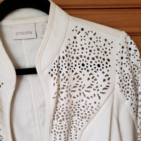 chicos white jacket